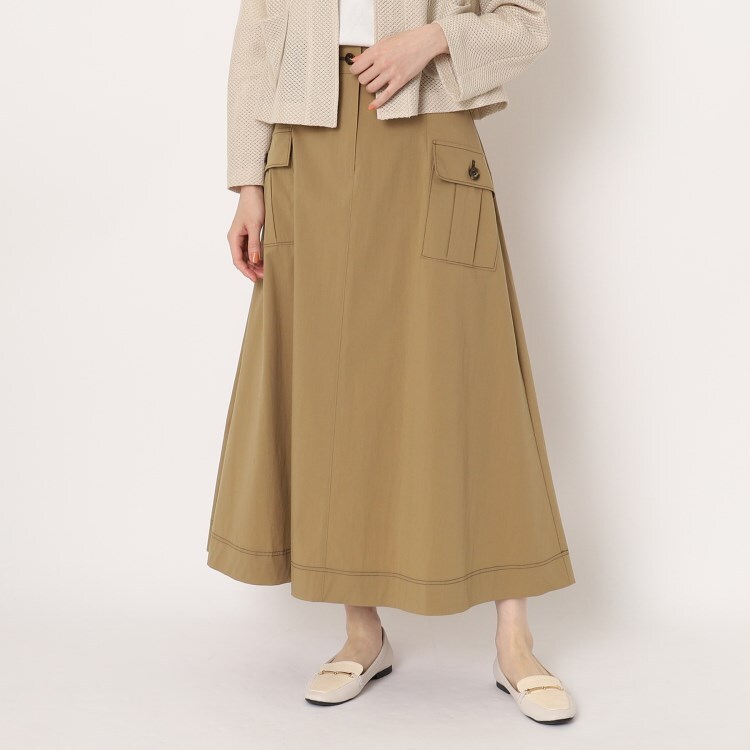 スチェッソ(SUTSESO　)のカーゴスカート ミレット マキシ・ロングスカート