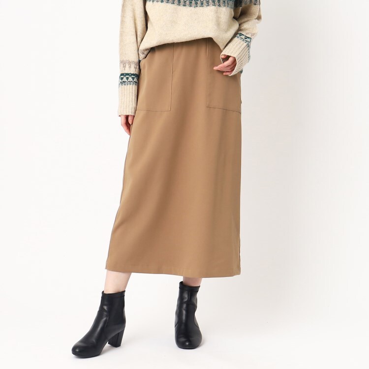 ブレスブリージュ(BLESSE BLIGE)のバックタック ロングタイトスカート マキシ・ロングスカート