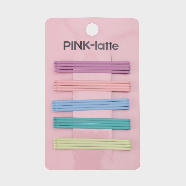 ピンク ラテ(PINK-latte)のカラフルサシピンセット ヘッドアクセサリー