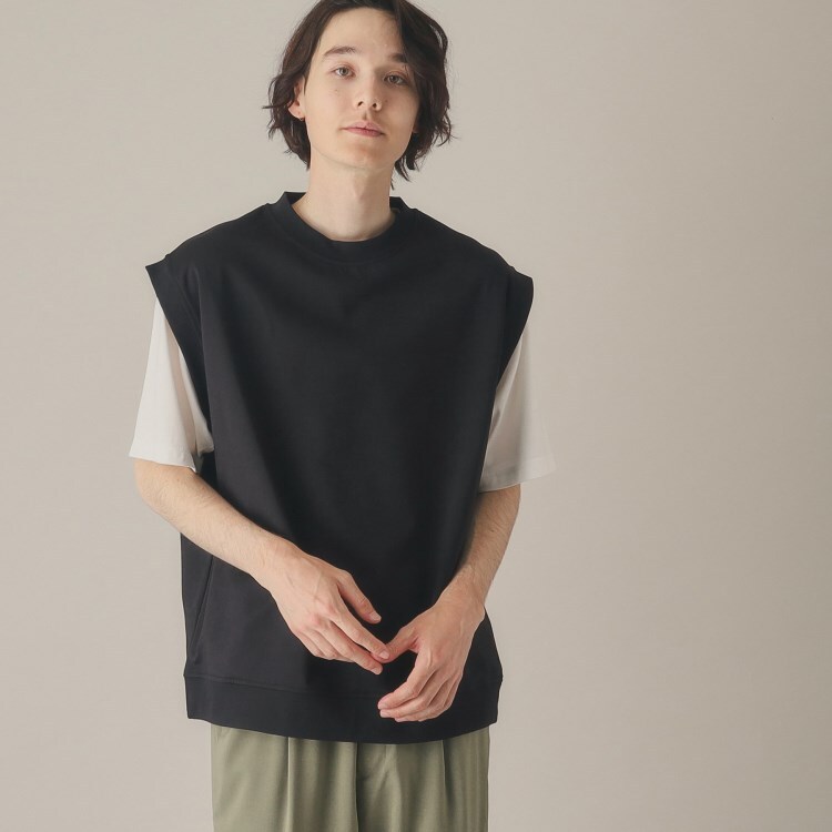 ザ ショップ ティーケー（メンズ）(THE SHOP TK(Men))の【ベスト＋半袖Tシャツセット】CAVEアンサンブルベスト カットソー