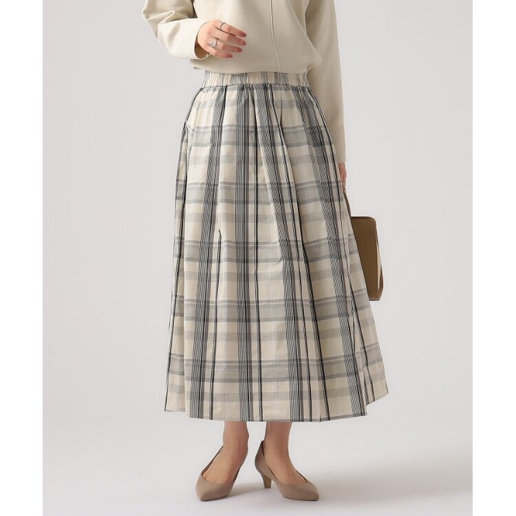 シューラルー/ドレスキップ(SHOO・LA・RUE/DRESKIP)の女性らしいボリューム感 ギャザースカート ミモレスカート