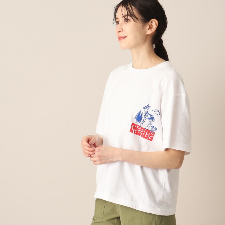 デッサン(レディース)(Dessin(Ladies))の◆GOOD MOTIVE TEE（グッドモーティブティー）グラフィックTシャツ Ｔシャツ