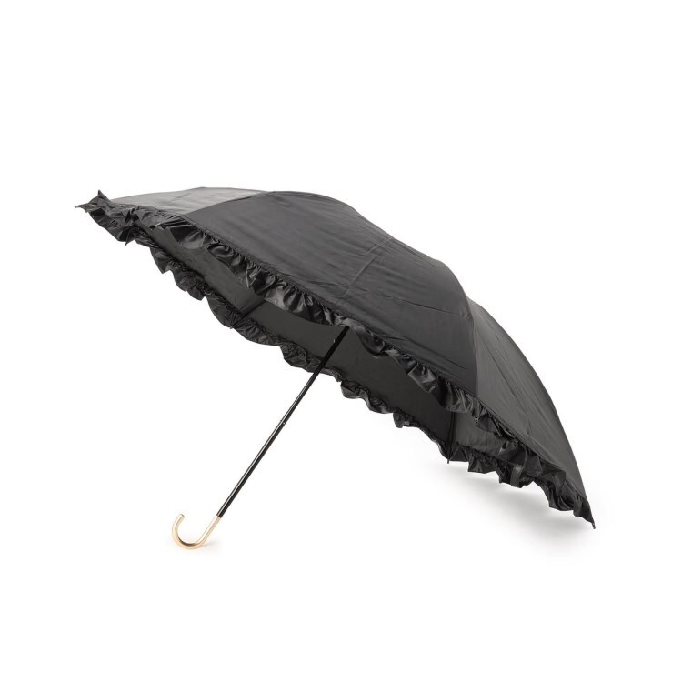 イッツデモ(ITS' DEMO)の【晴雨兼用／折り畳み傘／UV】Ｓハンドルフリル50cm