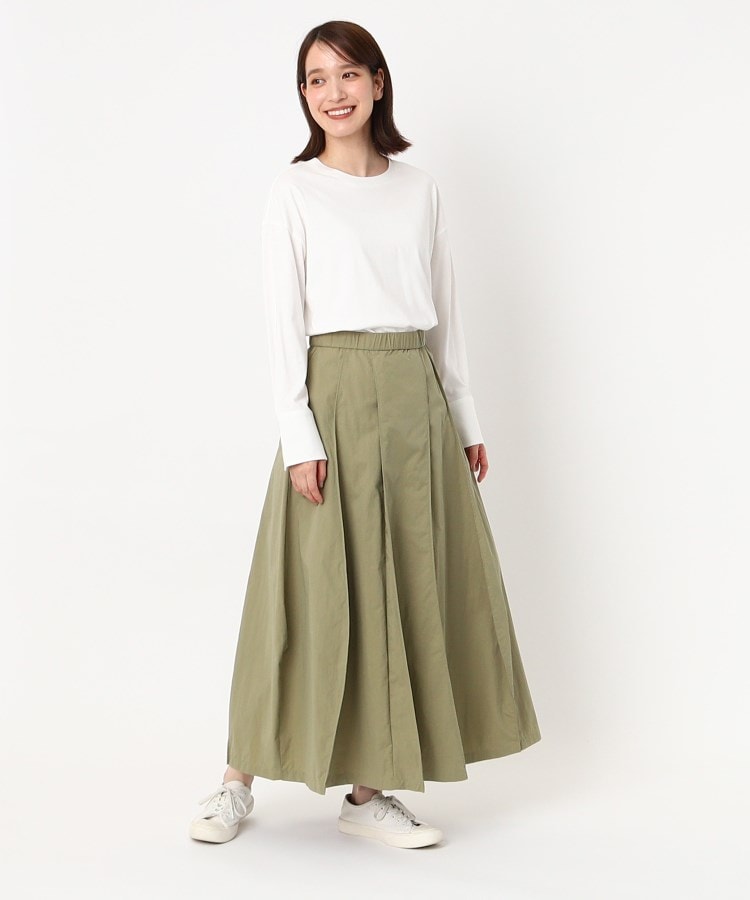 ポーシャル(poushal)の【洗える】袖カフスプルオーバージャージ9