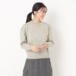 ポーシャル(poushal)の【丸首】成形編みシンプルプルオーバーニット8