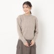 ポーシャル(poushal)の【丸首】成形編みシンプルプルオーバーニット11