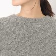 ポーシャル(poushal)の【コットンフェザー】丸首プルオーバーニット4