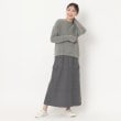 ポーシャル(poushal)の【コットンフェザー】丸首プルオーバーニット18