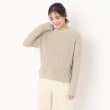 ポーシャル(poushal)の【コットンフェザー】丸首プルオーバーニット12