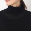 ポーシャル(poushal)の【シルク混ジャージ】シアーやわらかハイネックプルオーバー4