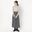 ポーシャル(poushal)の【シルク混ジャージ】シアーやわらかハイネックプルオーバー13