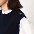 ポーシャル(poushal)のボタンポイントベーシックニットベスト5