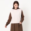ポーシャル(poushal)のボタンポイントベーシックニットベスト11