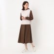 ポーシャル(poushal)のボタンポイントベーシックニットベスト13