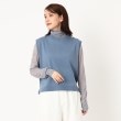 ポーシャル(poushal)のボタンポイントベーシックニットベスト19
