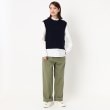 ポーシャル(poushal)のボタンポイントベーシックニットベスト23