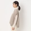 ポーシャル(poushal)の【スリット入り】たっぷりニットベスト2