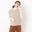 ポーシャル(poushal)の【コットンフェザー】ポケットポイントニットベスト13