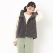 ポーシャル(poushal)の【フェイクファー】フード付きベスト10