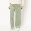 ポーシャル(poushal)の【洗える】コーデュロイワイドパンツ12