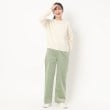 ポーシャル(poushal)の【洗える】コーデュロイワイドパンツ14