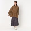 ポーシャル(poushal)の【洗える・袖コンシャス】裾デザインオーバーブラウス9