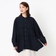 ポーシャル(poushal)の【洗える・袖コンシャス】裾デザインオーバーブラウス15