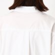 ポーシャル(poushal)の【洗える】ラウンドカラーシンプル長袖シャツ5