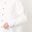 ポーシャル(poushal)の【洗える】ラウンドカラーシンプル長袖シャツ6