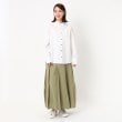 ポーシャル(poushal)の【洗える】ラウンドカラーシンプル長袖シャツ10