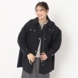 ポーシャル(poushal)の【洗える】タフタミドル丈マウンテンパーカー15