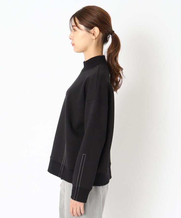 ポーシャル(poushal)の【洗える】ステッチポイントダンボールプルオーバー2