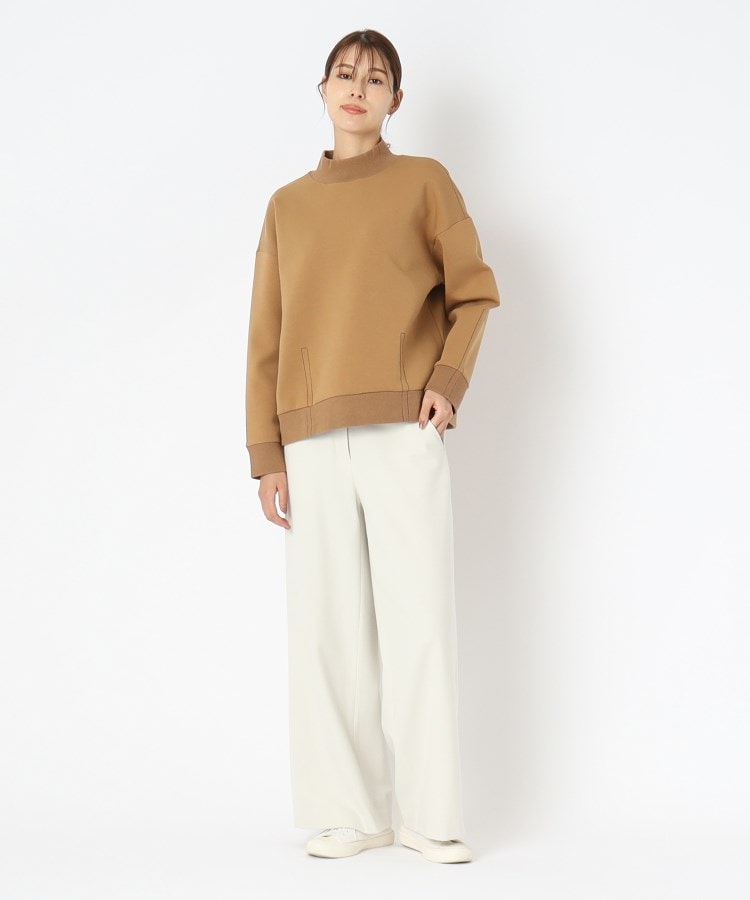 ポーシャル(poushal)の【洗える】ステッチポイントダンボールプルオーバー18