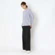 ポーシャル(poushal)の【洗える】プチハイネック長袖ボーダープルオーバー23