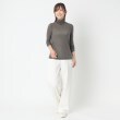 ポーシャル(poushal)の【柔らかハイネック】薄手プルオーバージャージ9