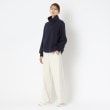 ポーシャル(poushal)の【洗える・セットアップ可】異素材使いハイネックプルオーバー17