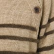 ポーシャル(poushal)のボーダー・ボタンポイントセーター17