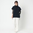 ポーシャル(poushal)の【洗える】ハイネックゆったりフリースベスト20