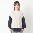 ポーシャル(poushal)のスリットポイントゆったりニットベスト1