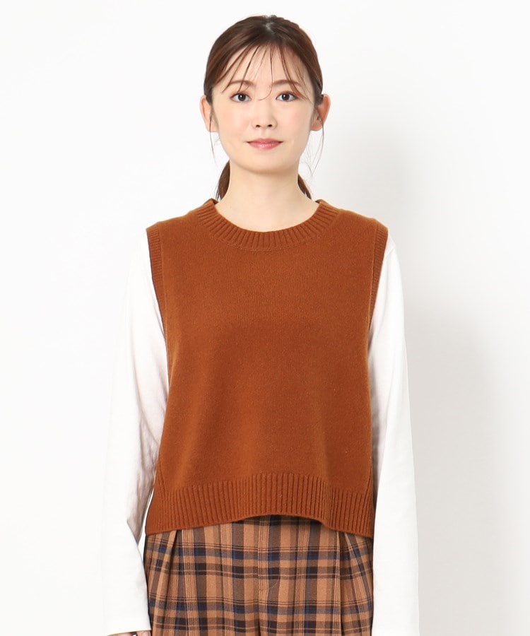 美品 CELINE イタリア製 カシミヤ ニットベスト シルク混 上質素材