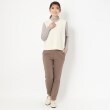 ポーシャル(poushal)の【カシミヤ混】丸首シンプルニットベスト9
