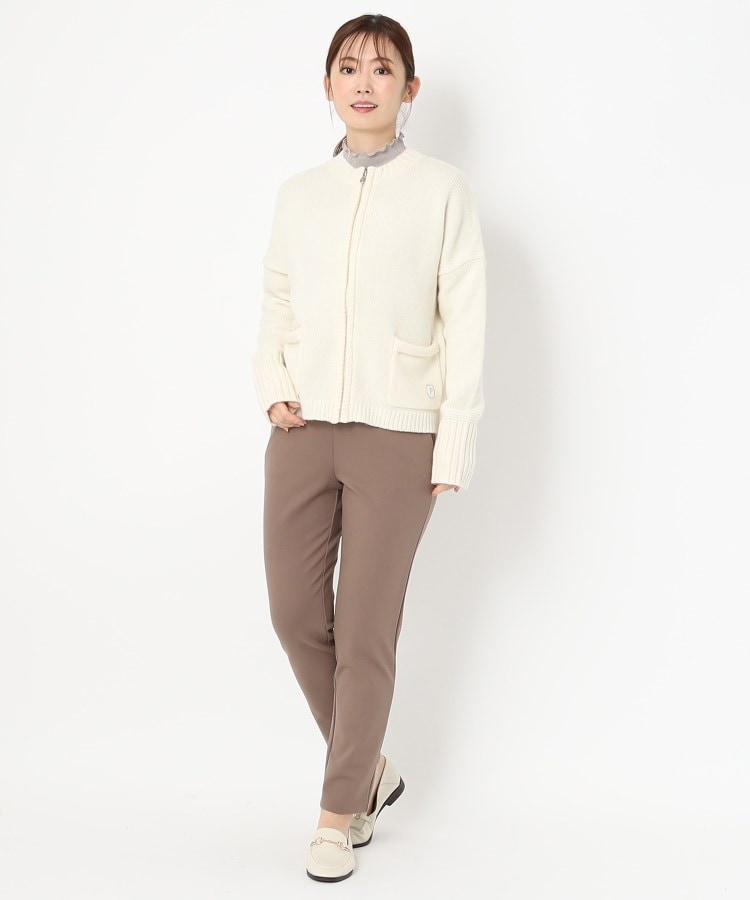 ポーシャル(poushal)の【シップアップ】ショート丈ニットカーディガン9