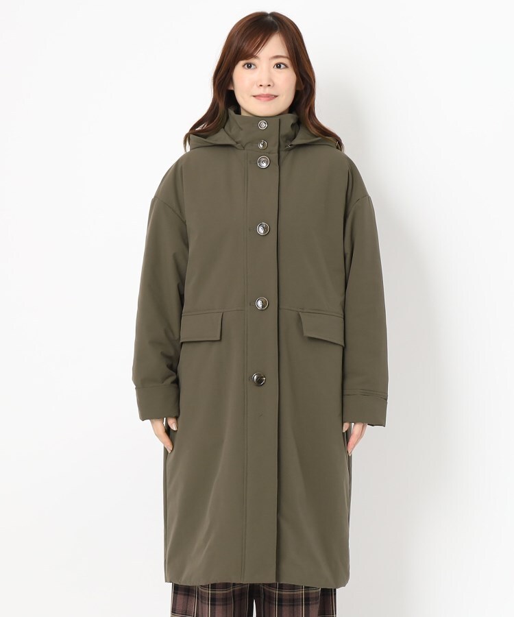 ポーシャル(poushal)の【中綿入り】ビッグシルエットコート1