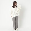 ポーシャル(poushal)の【洗える】バックバルーンシルエットプルオーバージャージ11