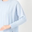 ポーシャル(poushal)の【カシミヤ混ウール素材】リブデザインプルオーバーニット5