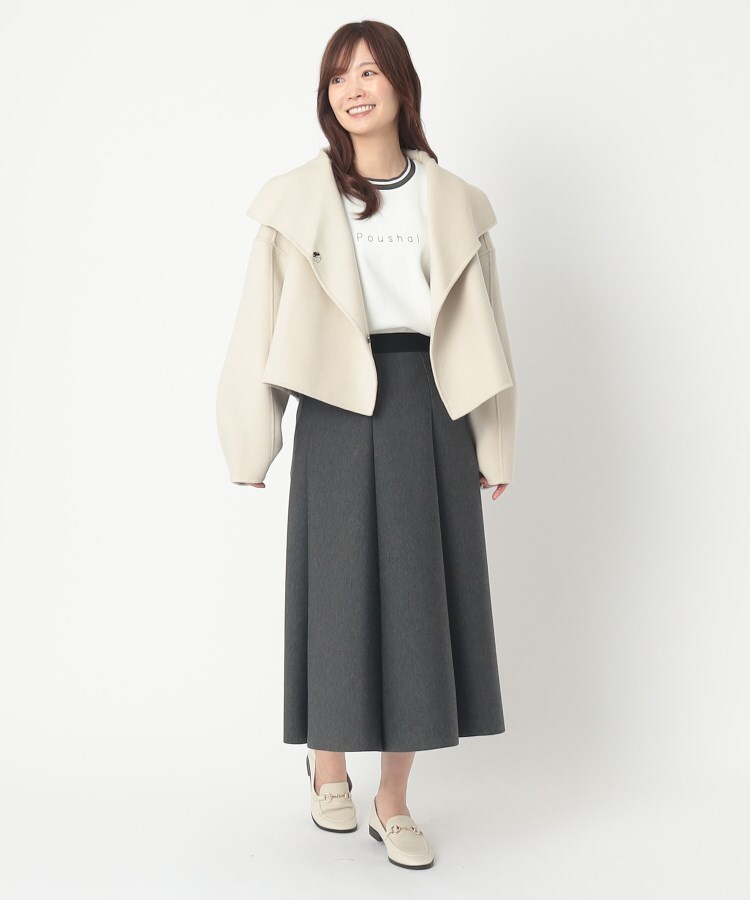 ポーシャル(poushal)のビッグカラー袖コンシャスジャケット14