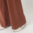 ポーシャル(poushal)の【洗える】コーデュロイワイドパンツ8
