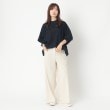 ポーシャル(poushal)の【洗える】コーデュロイワイドパンツ11