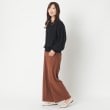 ポーシャル(poushal)の【洗える】コーデュロイワイドパンツ18