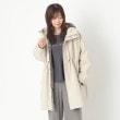 ポーシャル(poushal)の【3WAY】ライナー付きフードタフタコート ライトベージュ(051)